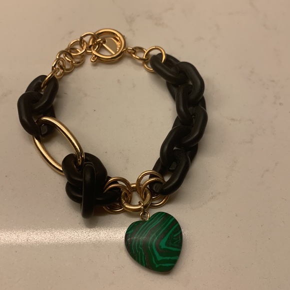 Anthropologie Resin Link Heart
Charm Bracelet - Picture 4 of 4